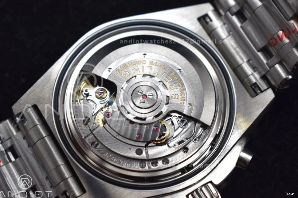 Chronomat 1:1 Black SS Bracelet A7750 42mm Edition B01 Dial Best BLSF on SS 0404